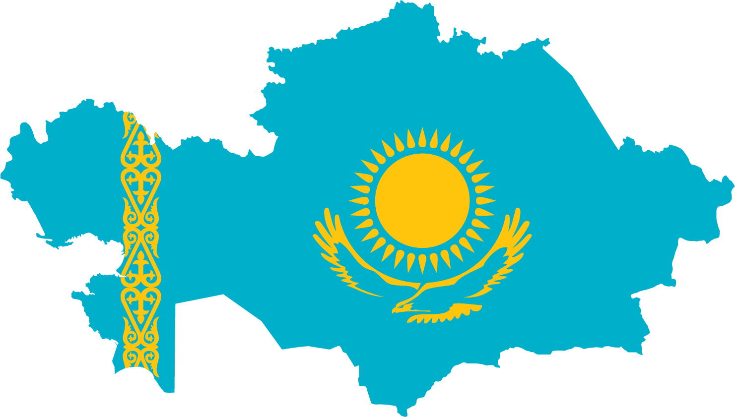 Казахстан флаг